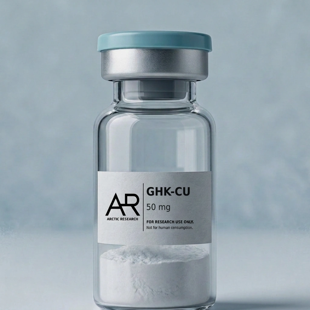 GHK-CU 50mg Arctic Research peptide vial